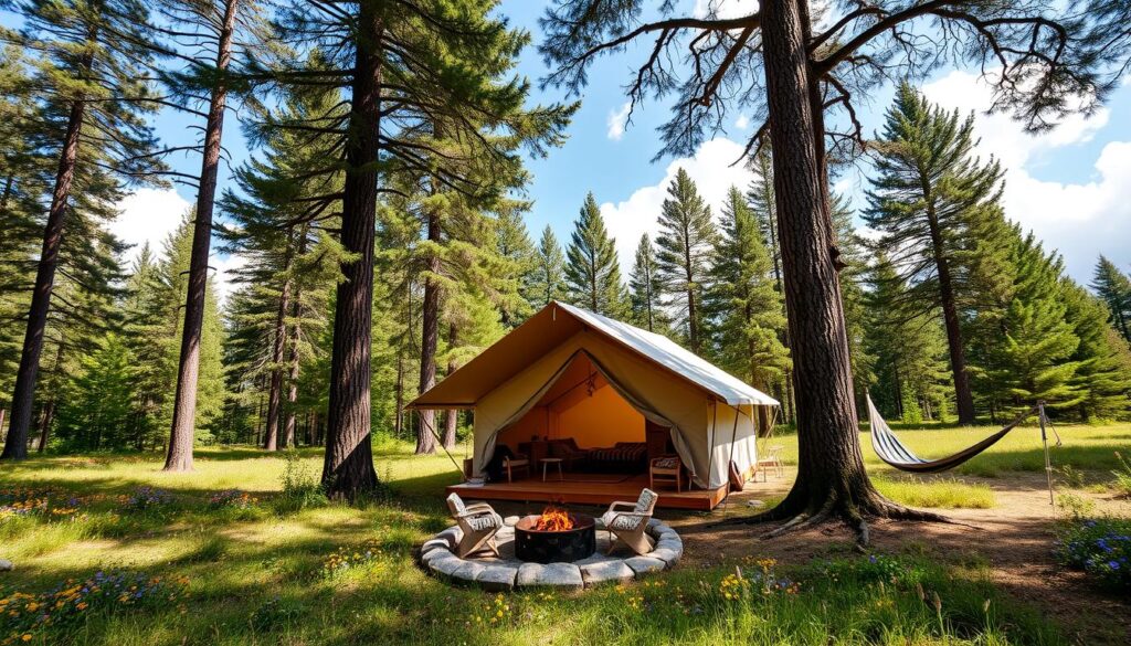 glamping dengan aktivitas outdoor